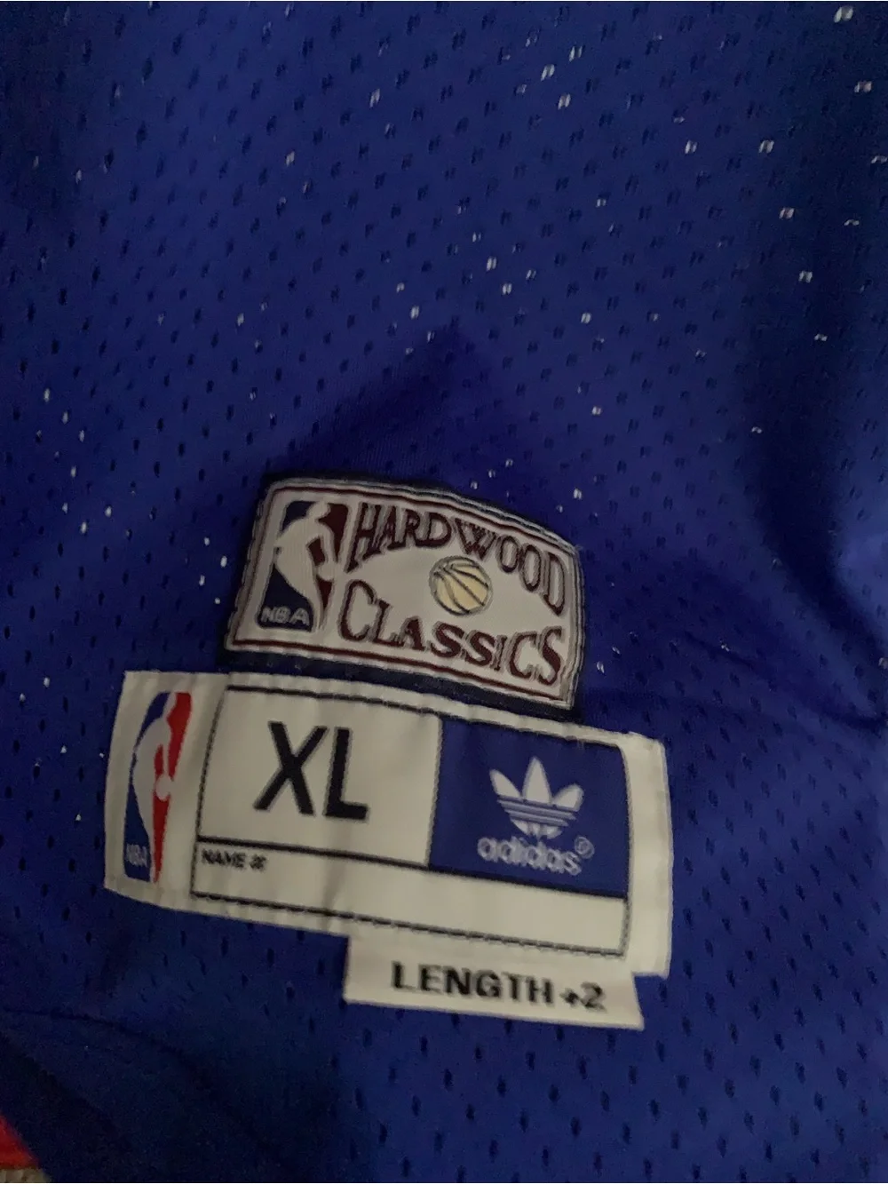 Chamberlain #13 76ers Vintage Jersey - oak wood classics size XL